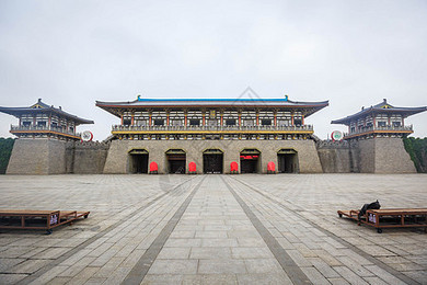 仿古花纹背景